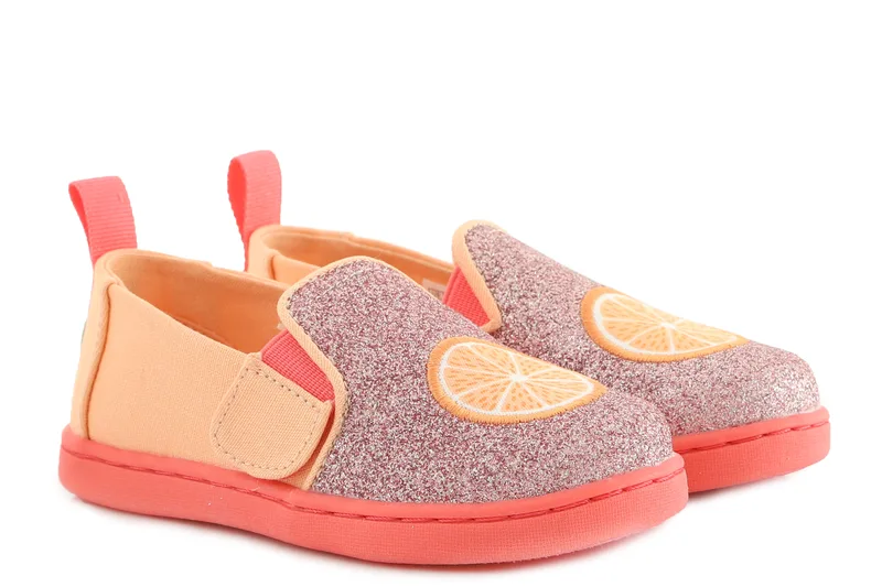 Εσπαντρίγες TOMS Canvas Iridescent 10016428-PINK Κορίτσι