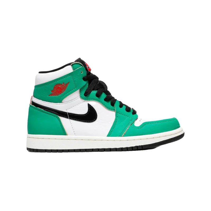 Ψηλά Sneakers Nike Baskets air jordan 1 retro high lucky green cuir