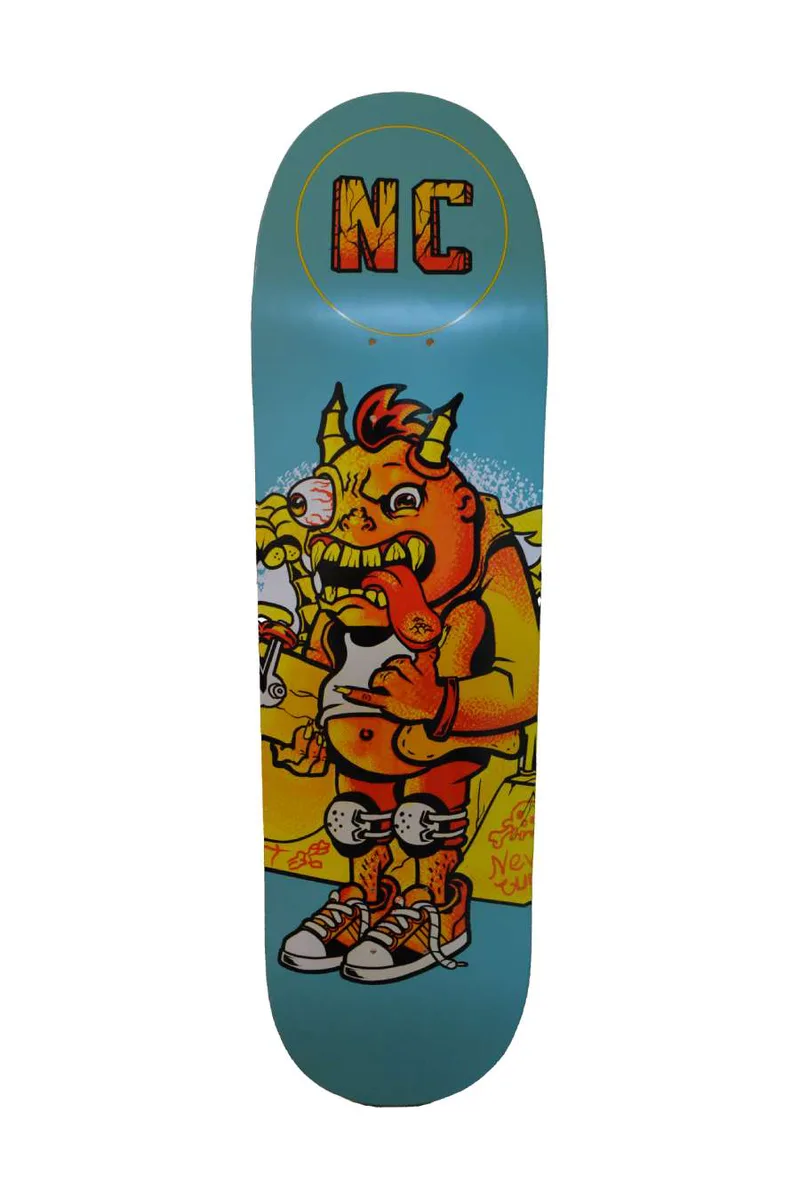 NEW CULT ΣΑΝΙΔΑ Skate Deck NEW CULT MONSTER DECK - MULTI-MULTI