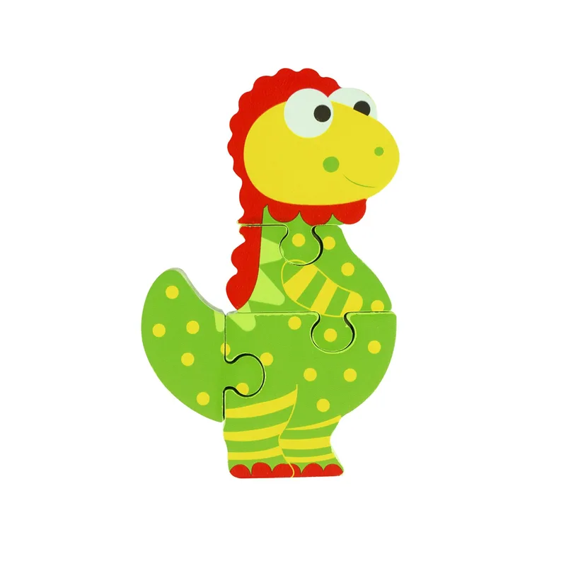 Μικρό Παζλ Dinosaurs Πορτοκαλί Tree Toys (FSC®)