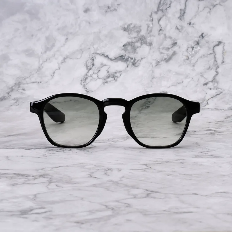 KOBI 35EP3 - KOBI - BLACK - GRADIENT GREEN Sunglasses | Black | Gradient Green Shades | Explicit Poets Sunglasses