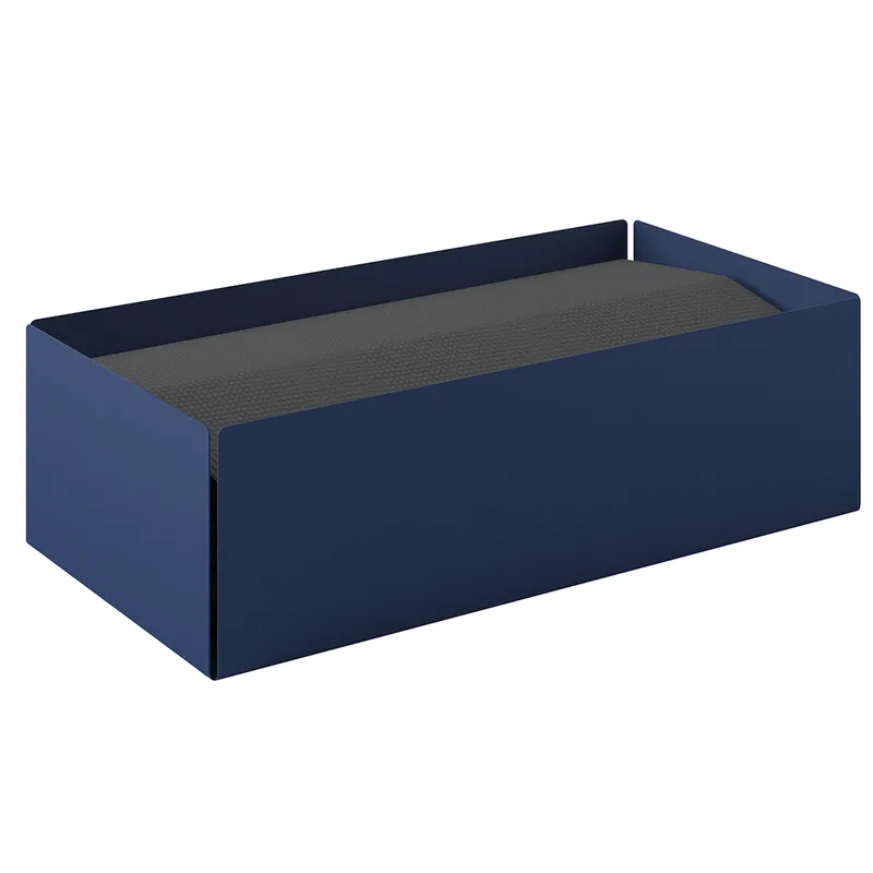 Θήκη Για Χαρτομάντηλα (25x7.5x13) Pam & Co 121-203 Matt Navy Blue