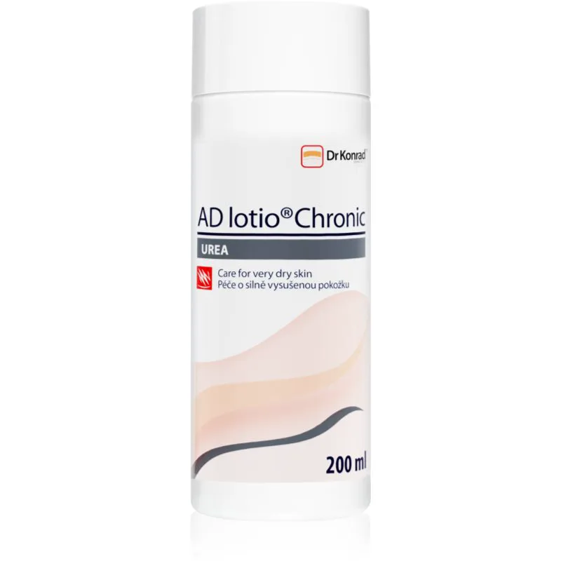 Dr Konrad AD lotio® Chronic γαλάκτωμα σώματος για ξηρό έως πολύ ξηρό δέρμα 4% Urea 200 ml