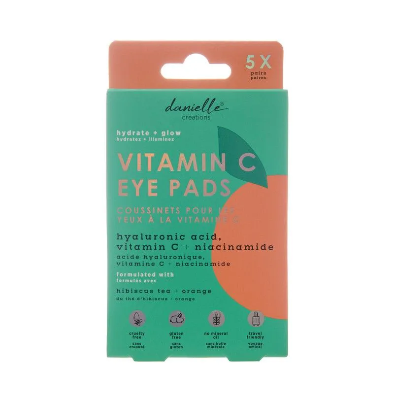5 Pair Brightening Eya Pads - Vitamin C,Hibiscus tea,Aloe