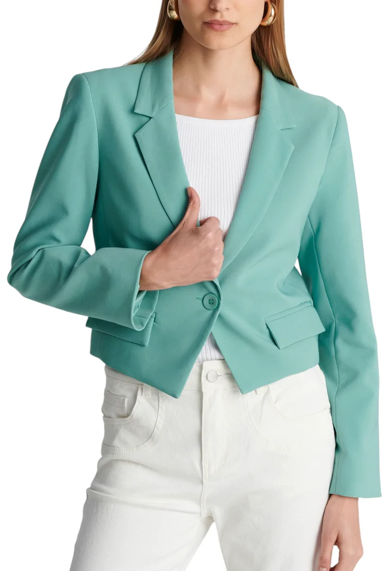 Σακάκι Ale Cropped 82464615G-MINT A Γυναικείο