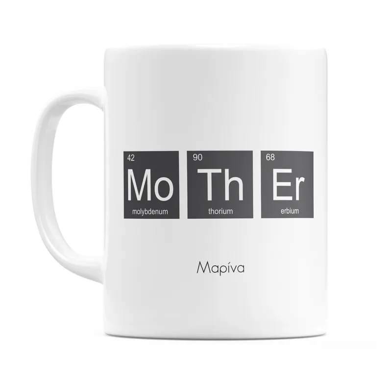 Mo Th Er - Κούπα - Λευκό - Απλή