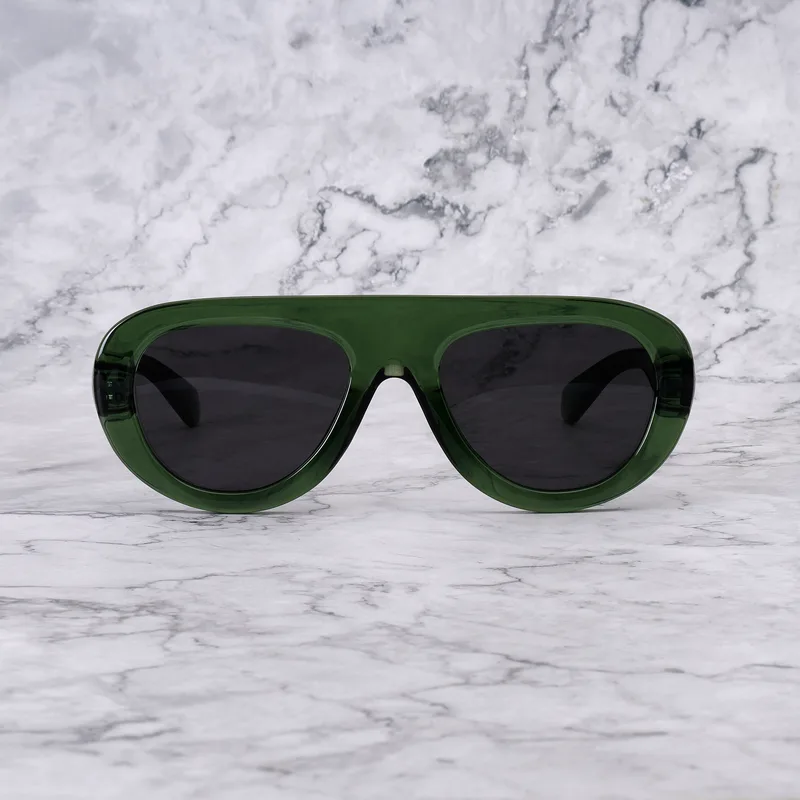 LENNY 27EP7 - LENNY - GREEN - GRAY Sunglasses | Green | Gray Shades | Explicit Poets Sunglasses