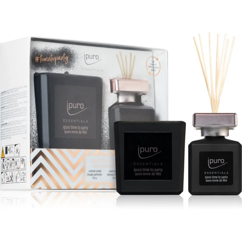 ipuro Essentials Time To Party σετ δώρου 1 τμχ
