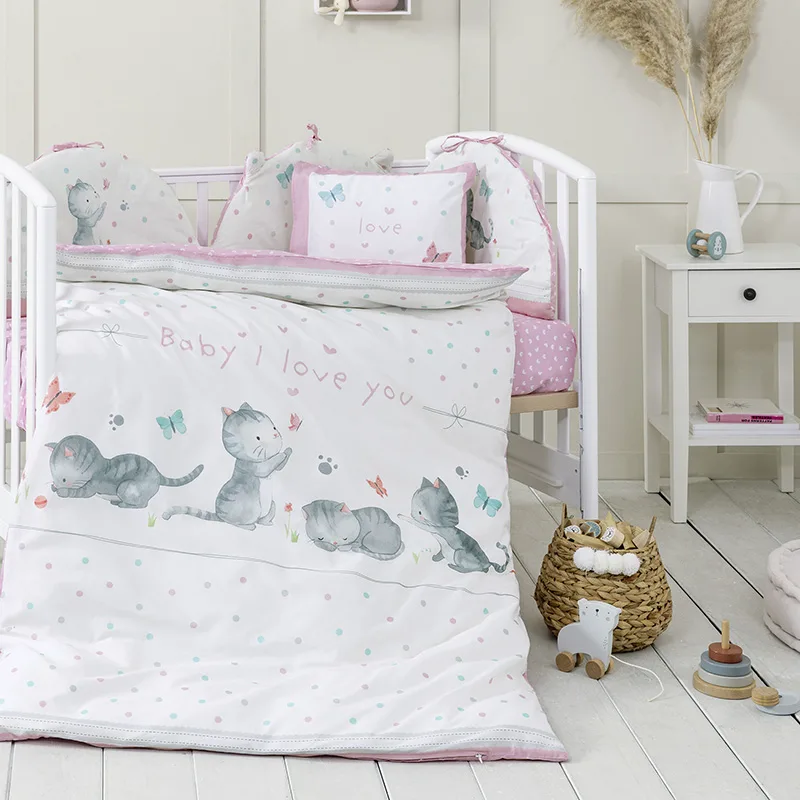 Κουβερλί Κούνιας 100X140 Nima Baby Love (100x140)