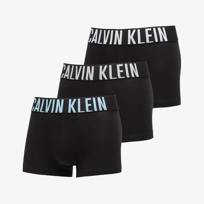 Μποξερ Calvin Klein Trunk 3-Pack Blue XXL