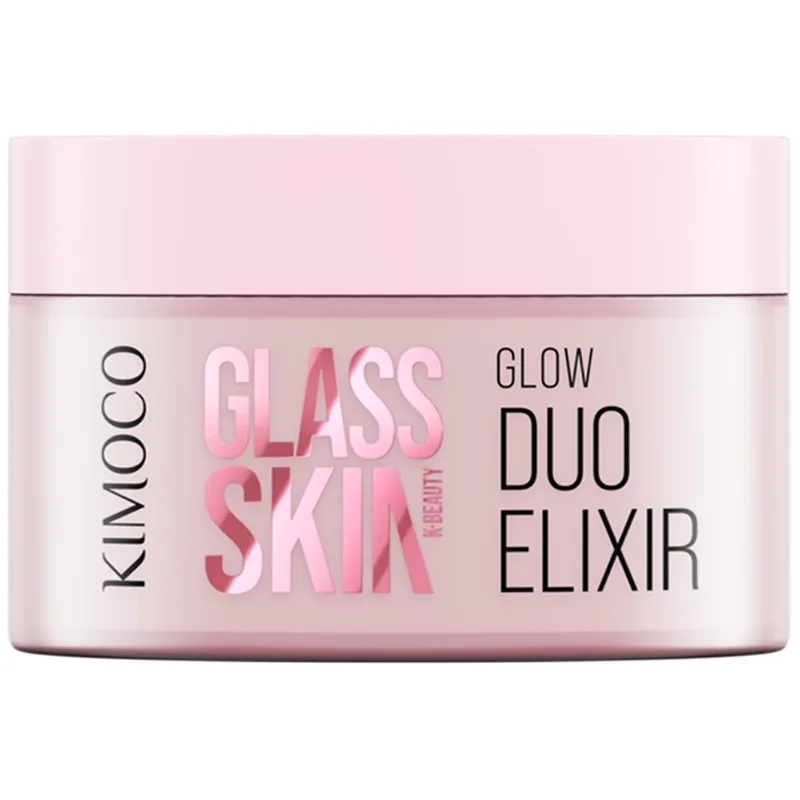Kimoco Glass Skin Glow Duo Elixir Brightening & Moisturizing Face Cream-Serum Κρέμα & Ορός Προσώπου για Λάμψη & Ενυδάτωση με Νιασιναμίδη & Υαλουρονικό Οξύ 100g