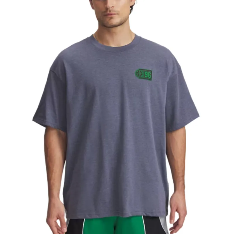 Under Armour Ηeavyweight Hoops Courtside Men's Short Sleeve