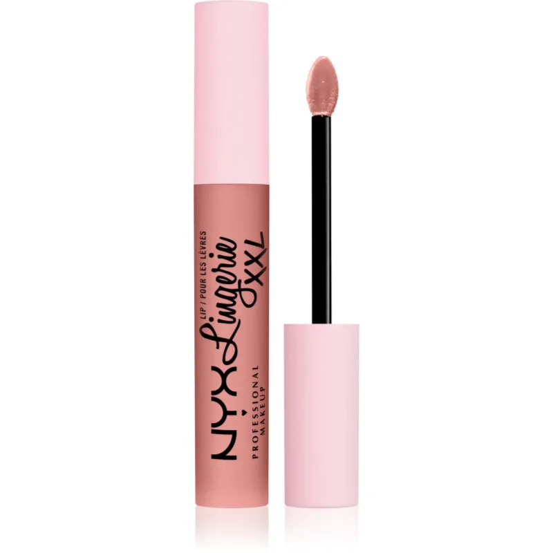 NYX Professional Makeup Lip Lingerie XXL Υγρό ματ κραγιόν απόχρωση 01 - Undressd 4 ml