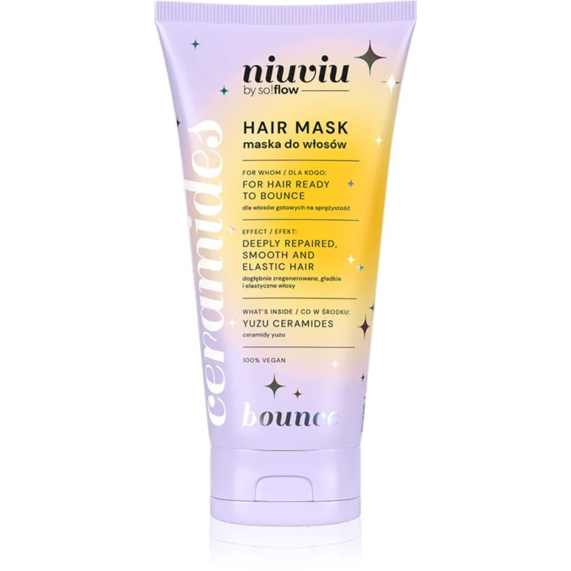 so!flow BOUNCE Hair Mask With Ceramides μάσκα για σγουρά μαλλιά 200 ml