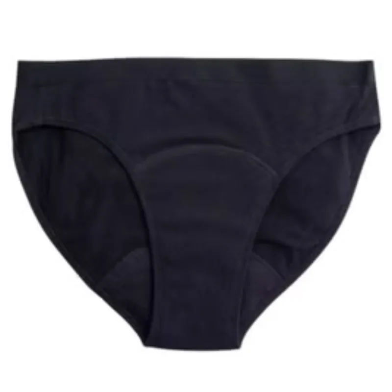 Imse Teen Bikini Black Period Panties - Light Flow, Xs