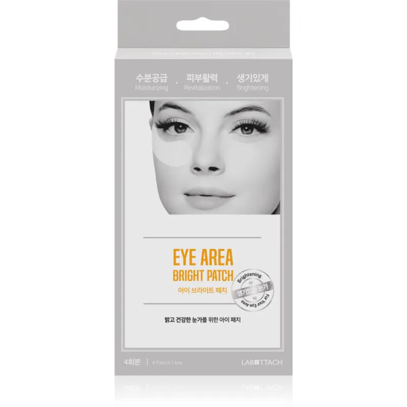 Wooshin Labottach Eye Area Bright επιθέματα υδρογέλης 4 ζευγάρι