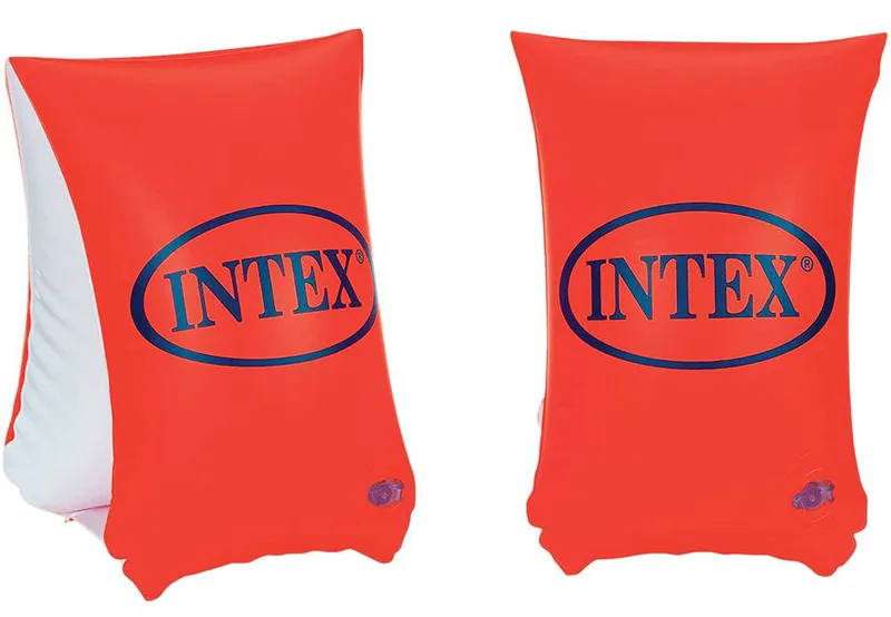 ΦΟΥΣΚΩΤΑ ΜΠΡΑΤΣΑΚΙΑ INTEX DELUXE ARM BANDS 30 X 15 CM 2TMX (6-12 ΕΤΩΝ)
