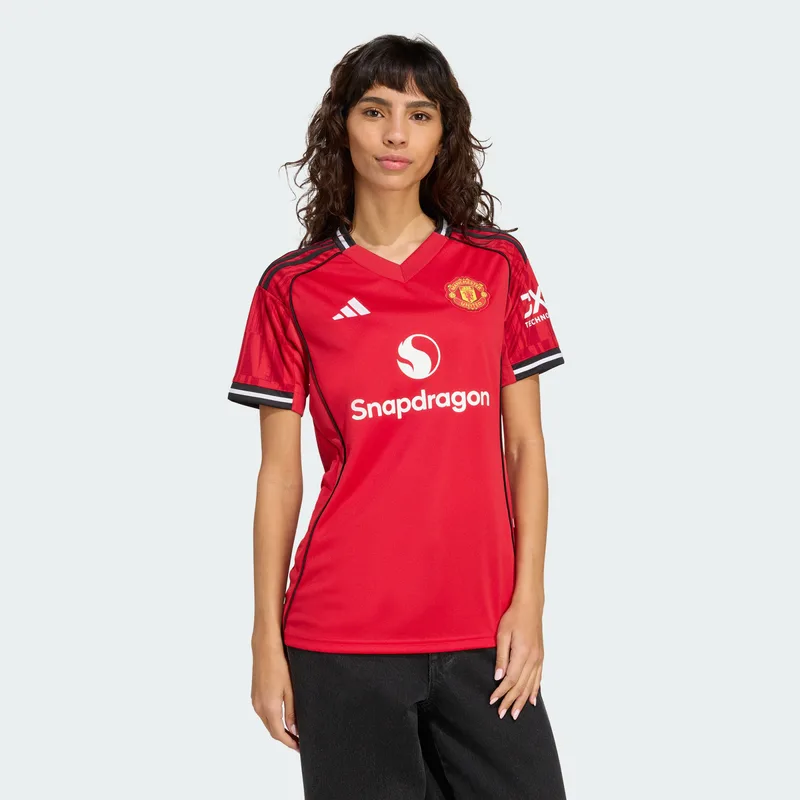 adidas Manchester United FC 2025/26 Home Γυναικεία Ποδοσφαιρική Φανέλα (9000249531_77034)