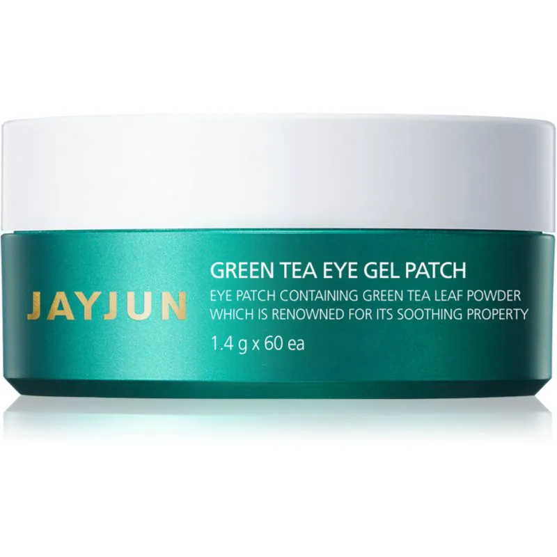 Jayjun Eye Gel Patch Green Tea μάσκα υδρογέλης για γύρω από τα μάτια για λαμπρότητα και ενυδάτωση 60x1.4 γρ