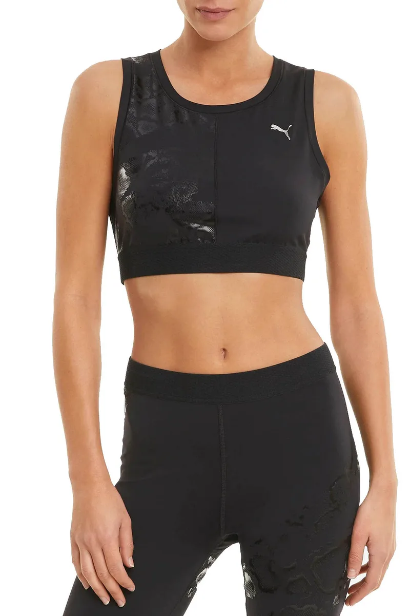 Μπουστάκι Puma Train Untamed Crop 520243-01 Γυναικείο
