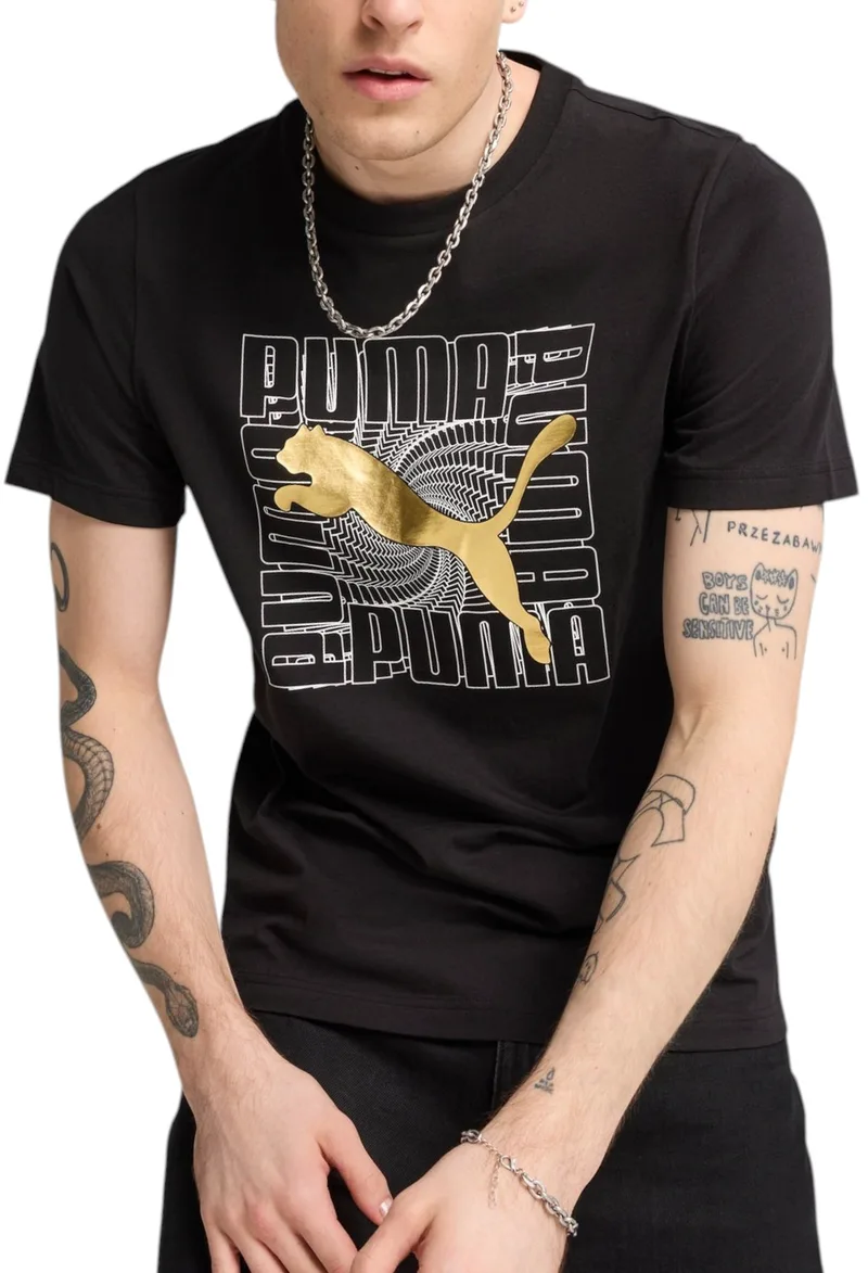 Μπλούζα Κοντομάνικη Puma Graphics Foil Tee 684835-01 Ανδρικό