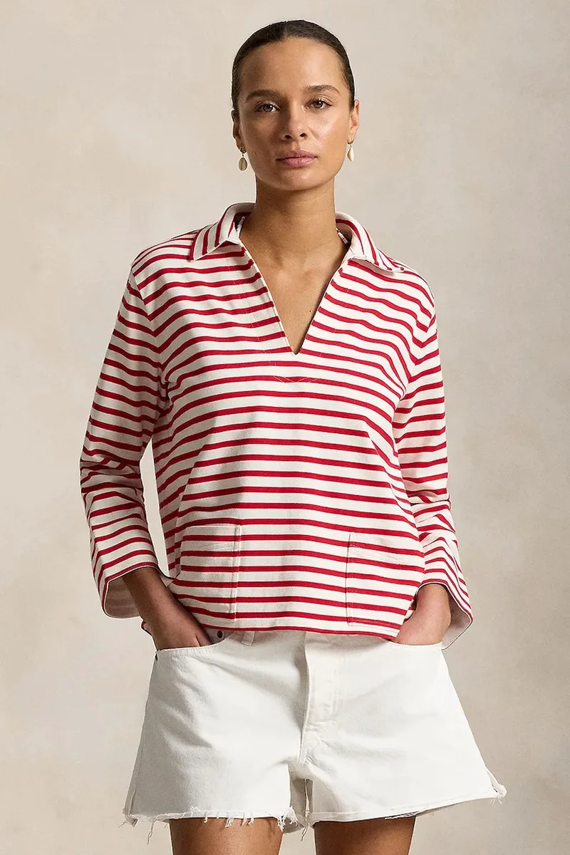 Polo Ralph Lauren μπλούζα γυναικεία βαμβακεία