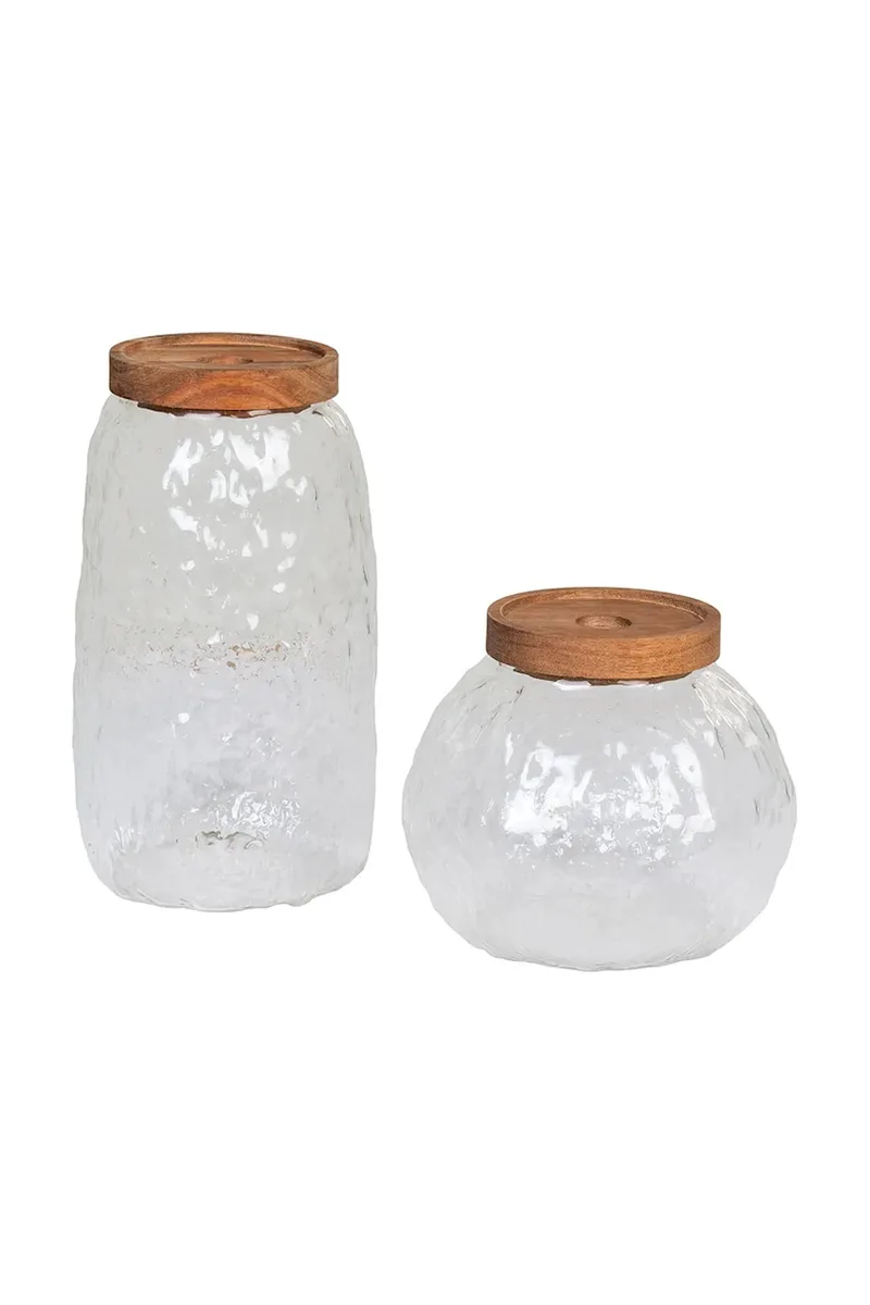 Σετ δοχείων αποθήκευσης με καπάκι House Nordic Taipei 2-pack