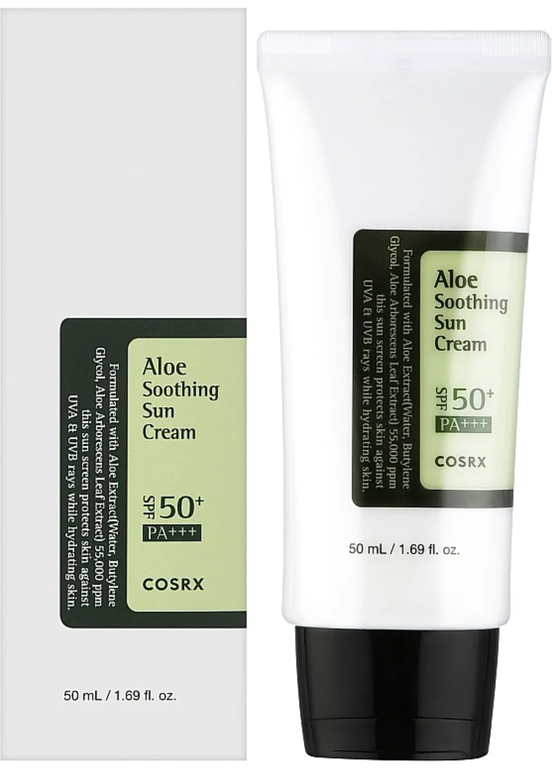 K-Beauty - COSRX Aloe Soothing Sun Cream SPF50+pa+++