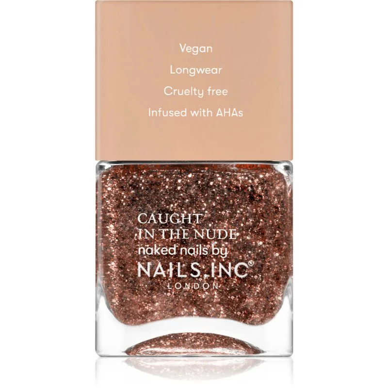 Nails Inc. Caught in the nude βερνίκι νυχιών απόχρωση Santa Monica Beach 14 ml