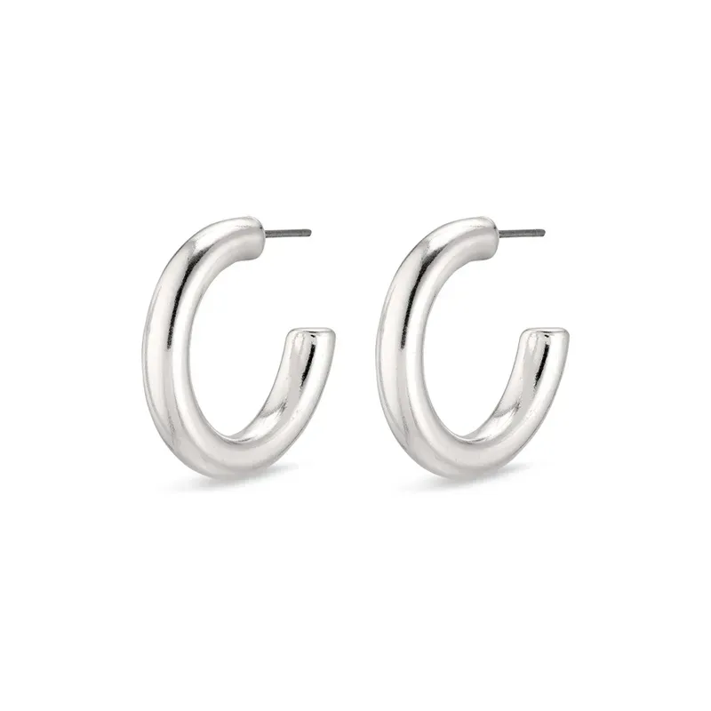 Pilgrim Earrings Maddie Silver Plated 281946033 281946033 Ορείχαλκος