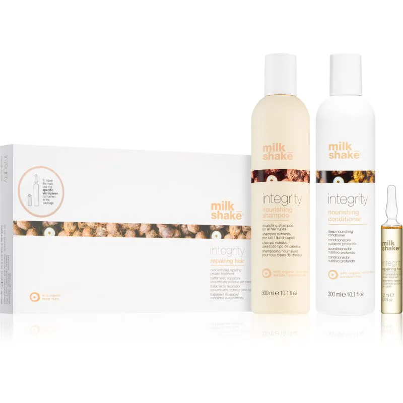 milk_shake® Integrity Nourishing Gift Set σετ δώρου για όλους τους τύπους μαλλιών