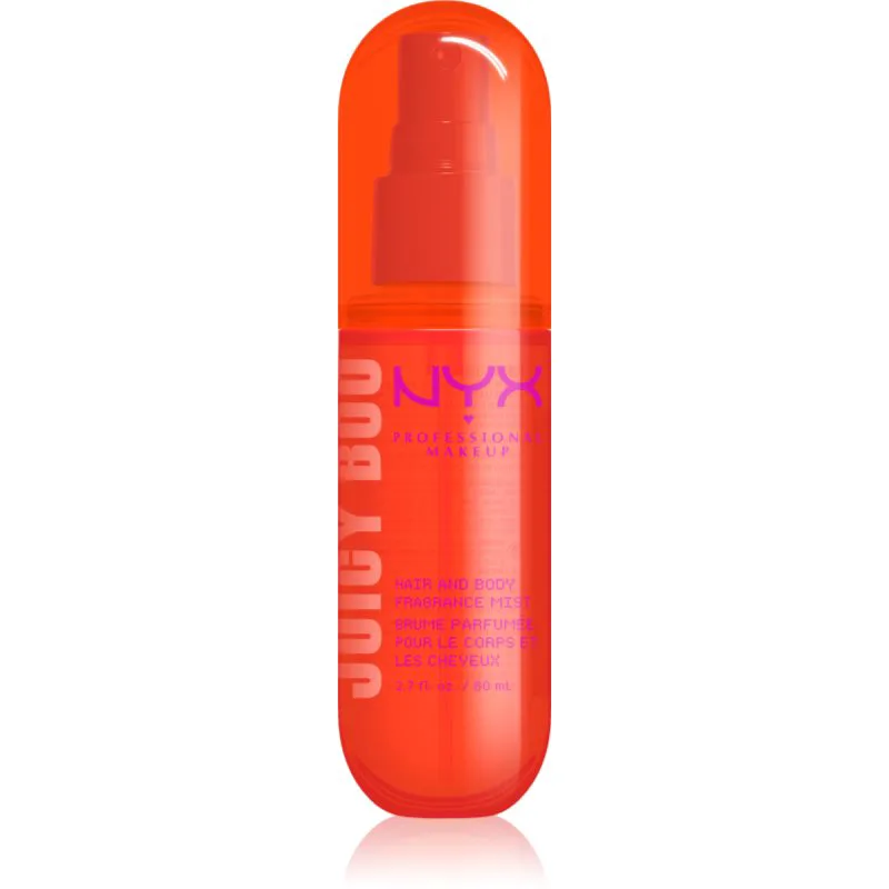 NYX Professional Makeup Fat Oil Body αρωματικό mist για μαλλιά και σώμα με άρωμα Juicy Boo 160 ml