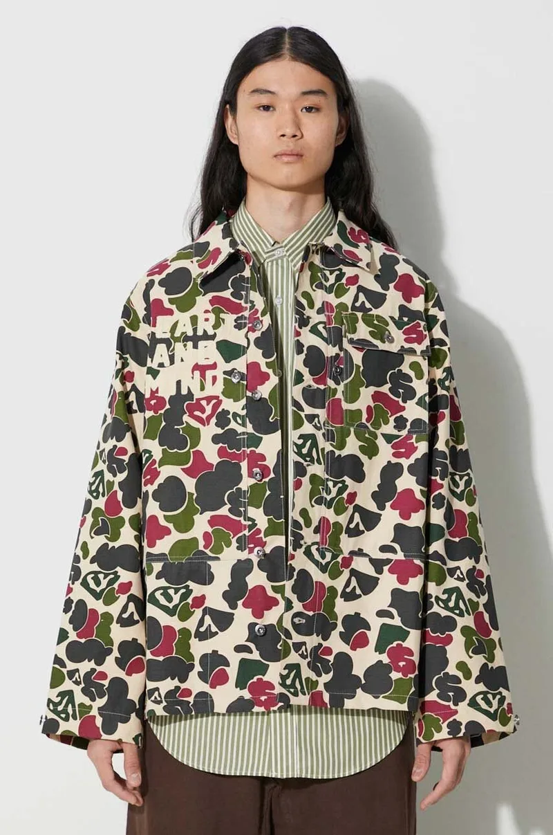Βαμβακερό πουκάμισο Billionaire Boys Club Duck Camo