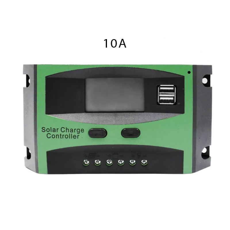 Ρυθμιστής Φόρτισης Φωτοβολταϊκών PWM 12V - 24V 10A MT-4 Πράσινο