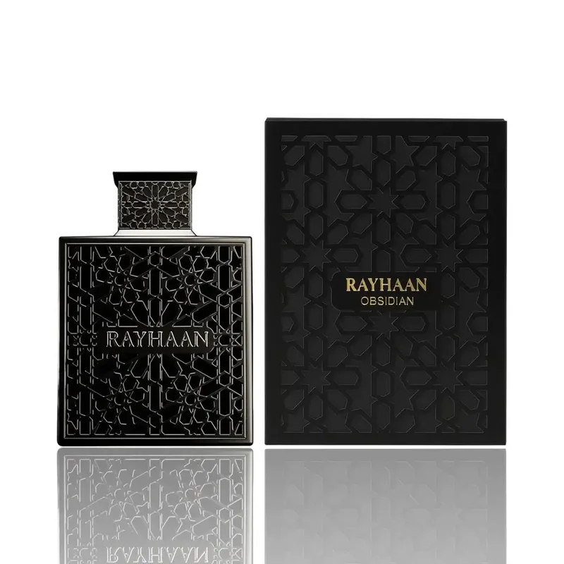 Rayhaan Obsidian Eau De Parfum Ανδρικό Άρωμα 100ml
