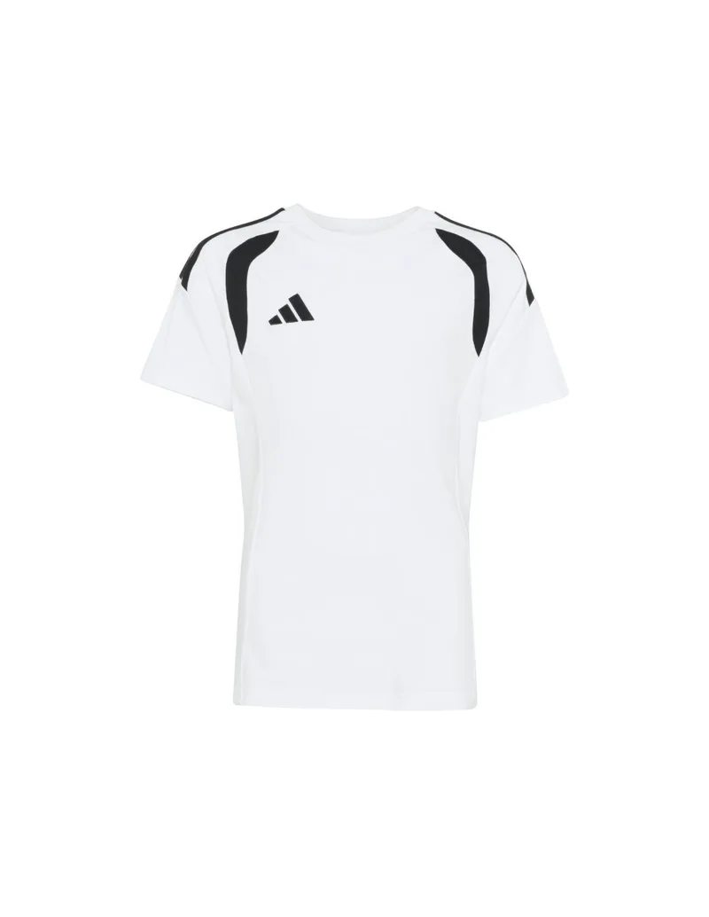 adidas Tiro 26 League Tee for kids white and black KC3699