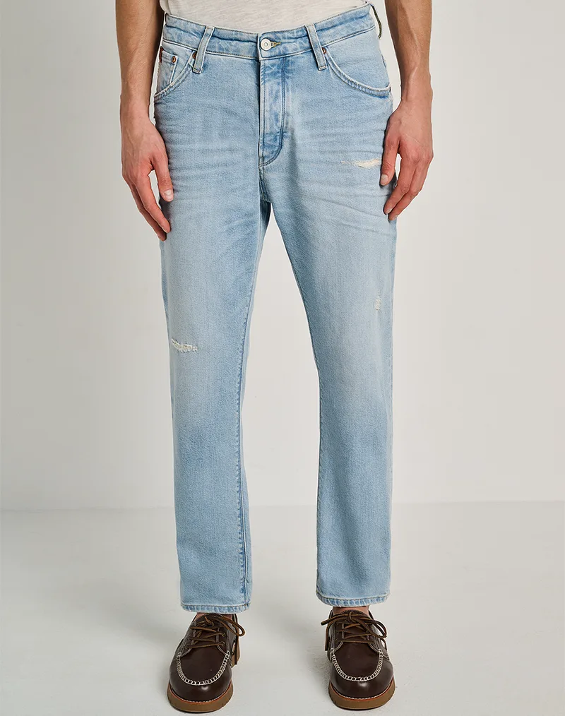 STAFF Bob Man Pant 5-833.038.S3.055-.00 DenimLightBlue