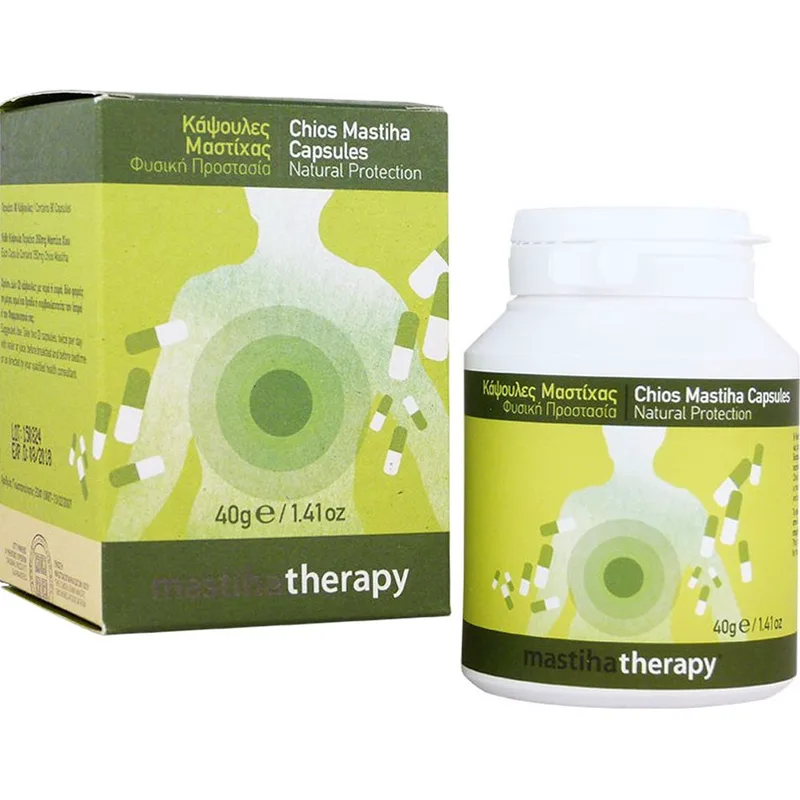 PharmaQ Chios Mastiha Therapy Συμπλήρωμα Διατροφής με 100% Φυσική Μαστίχα Χίου για την Αντιμετώπιση του Πεπτικού & Στομαχικού Έλκους 90caps