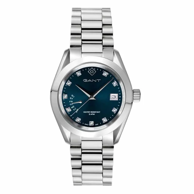 GANT Castine Crystals Silver Stainless Steel Bracelet G176002