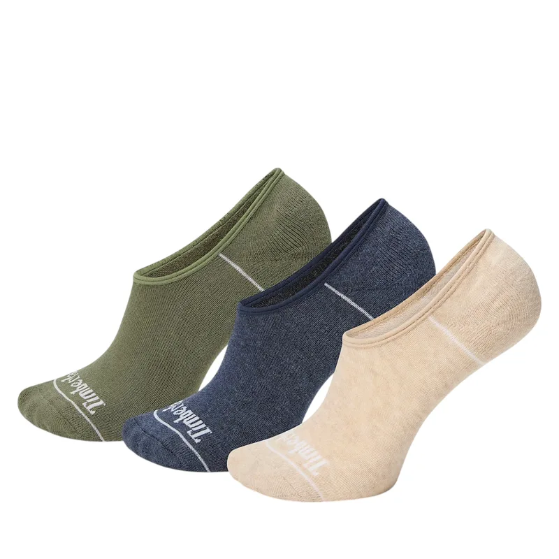 Timberland Ανδρικές Κάλτσες 3 Pack Bowden Sock Liner TB0A6B9F280 Multi