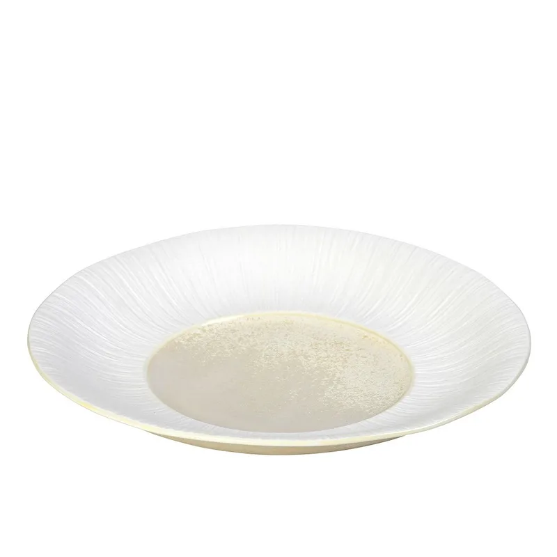 Πιάτο Βαθύ Πορσελάνης Zen Sun ESPIEL 30,3x4εκ. SOR105K4 (Σετ 4 Τεμάχια) (Υλικό: Πορσελάνη, Χρώμα: Λευκό, Μέγεθος: Μεμονωμένο) - ESPIEL - SOR105K4
