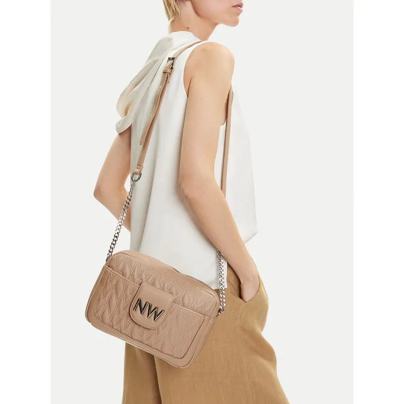 Τσάντα Nine West CEO-Astoria-Allure-01-LX10166 Μπεζ