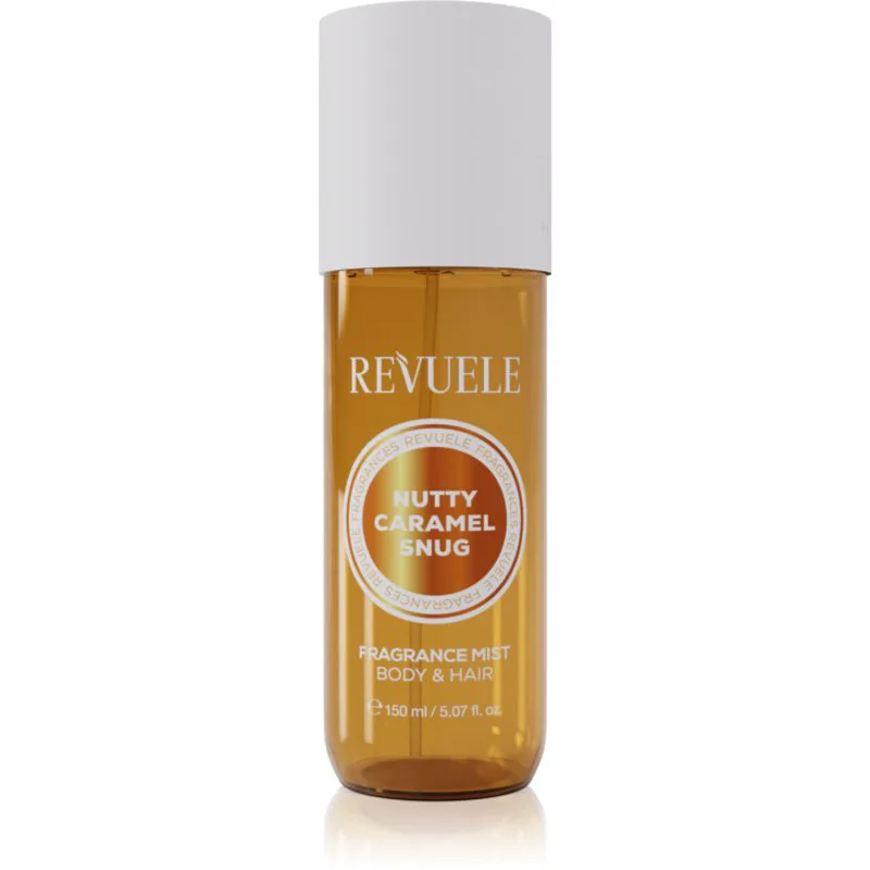Revuele Nutty Caramel Snug Fragrance Mist αρωματικό mist για σώμα και μαλλιά για γυναίκες 150 ml
