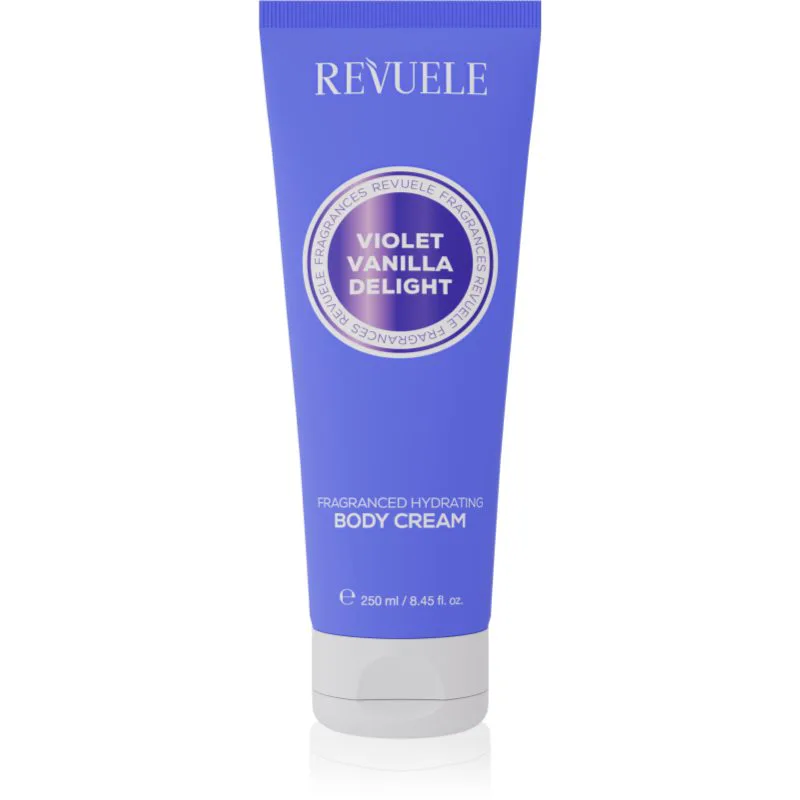 Revuele Violet Vanilla Delight Fragranced Hydrating Body Cream ενυδατική κρέμα σώματος για γυναίκες 250 ml