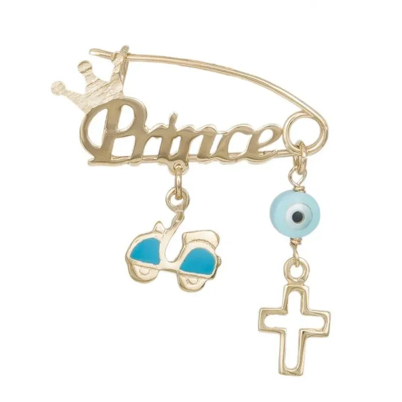 Παιδική παραμάνα Prince Κ14 με μηχανάκι 041316 041316 Χρυσός 14 Καράτια