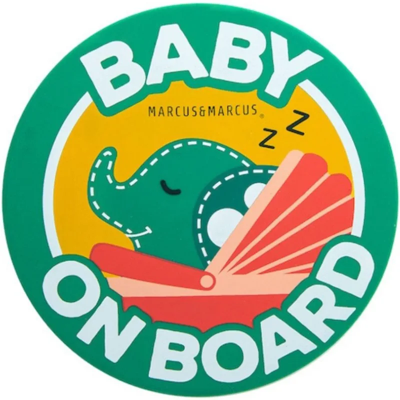 Σήμα Αυτοκινήτου Baby On Board Marcus & Marcus GF10EP Elephant