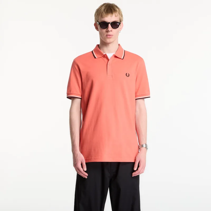 T-shirt Fred Perry Twin Tipped Fred Perry Shirt Ροζ L