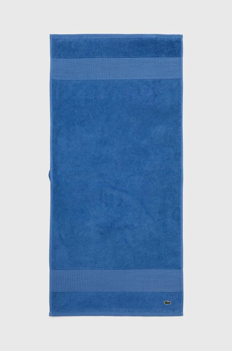Μικρή βαμβακερή πετσέτα Lacoste L Lecroco Aérien 50 x 100 cm