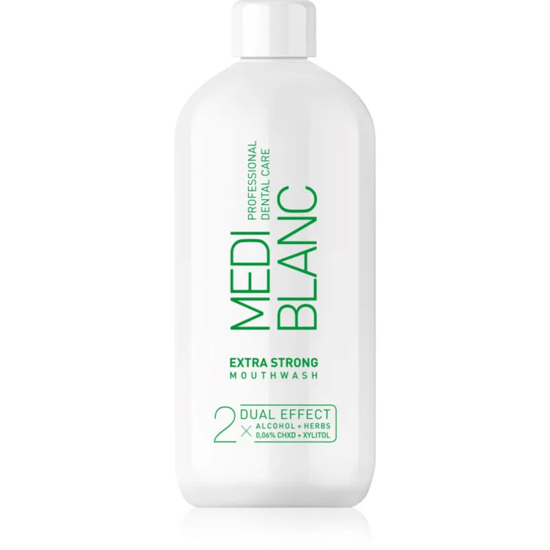MEDIBLANC Extra Strong extra δυνατό στοματικό διάλυμα 500 ml