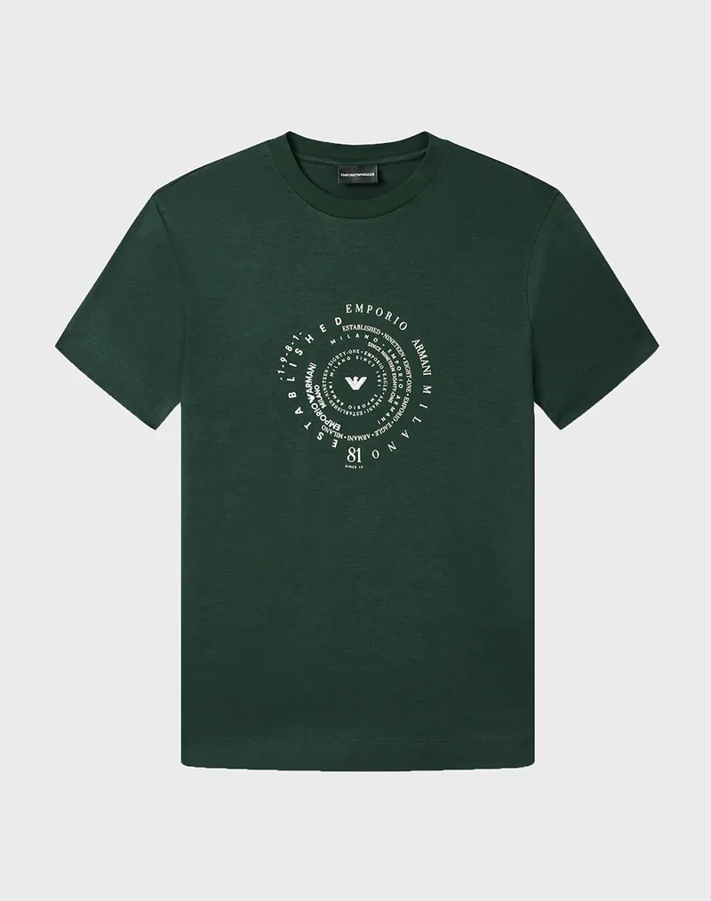 ARMANI T-SHIRT EM004995AF13747-U7263 DarkGreen